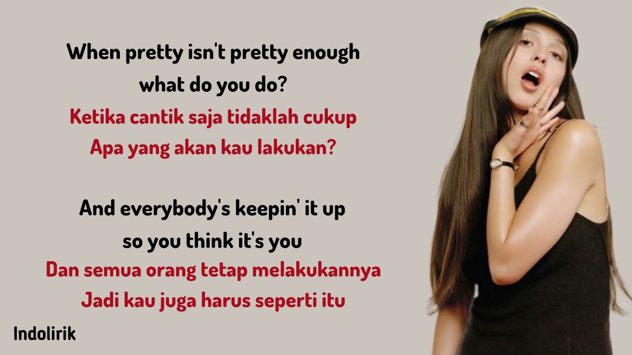 Pretty Isn’t Pretty - Olivia Rodrigo | Lirik Terjemahan