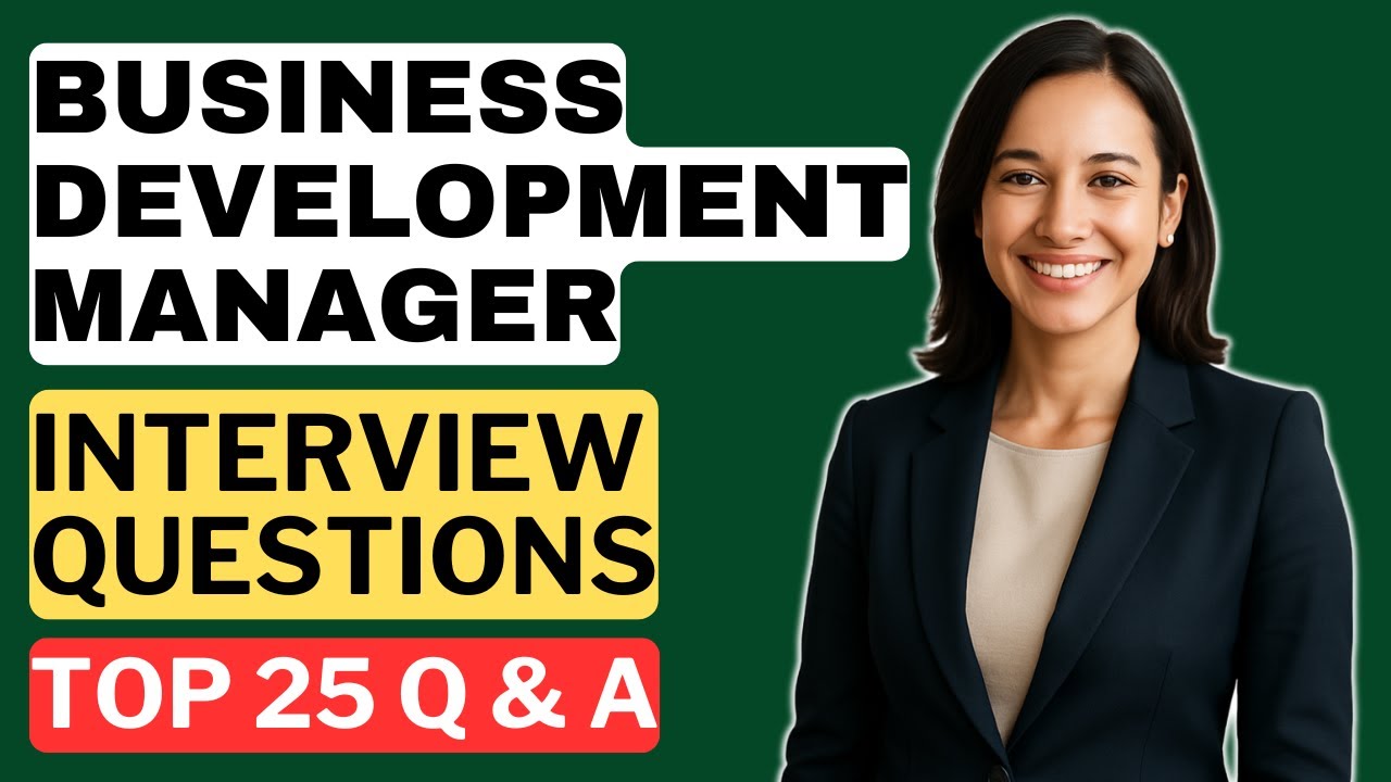 Business Development Manager Interview Questions and Answers | How to Pass the Interview