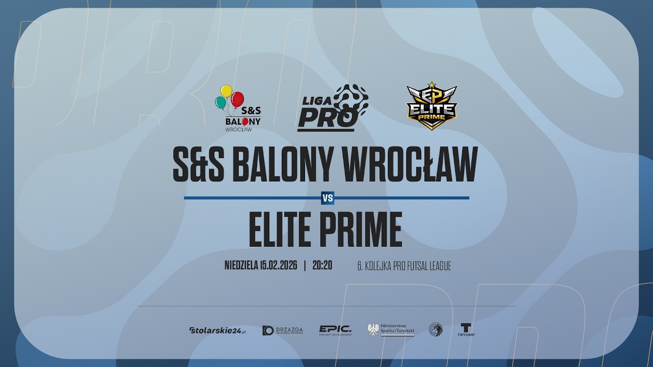 S&S BALONY WROCŁAW - ELITE PRIME | PRO LIGA, Sezon Zima 2026 - 15.02.2026