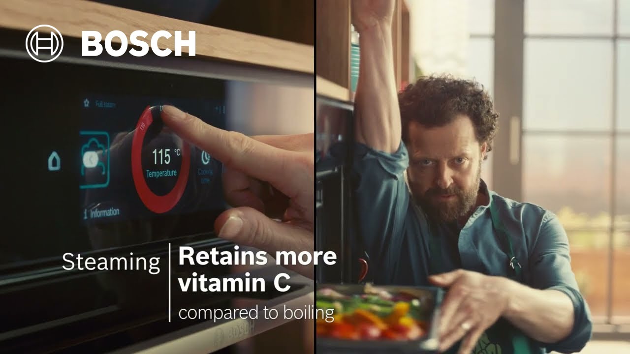 Cook Healthy #LikeABosch | Bosch Steam Function Plus ovens