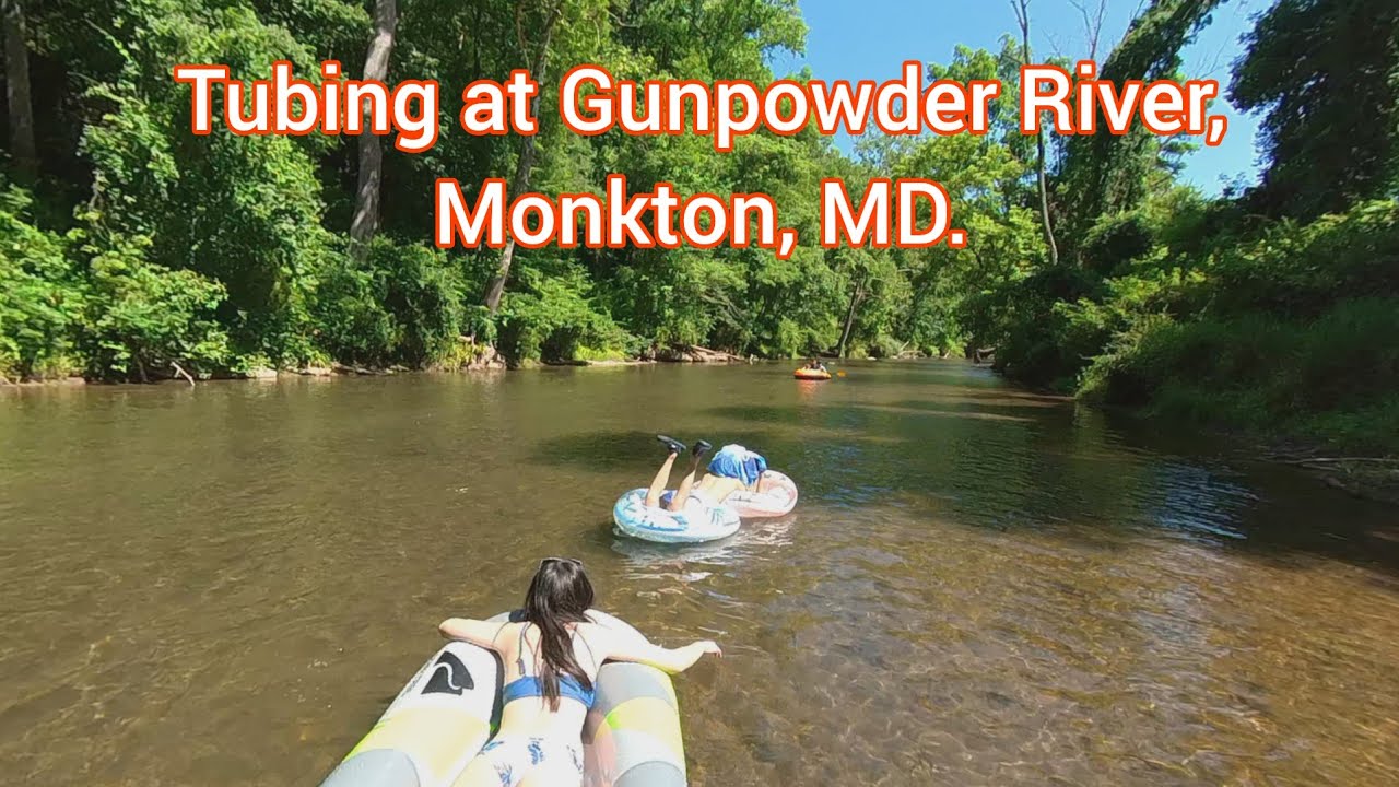 [4K] Watch this before you go tubing at Gunpowder River, Monkton, MD.