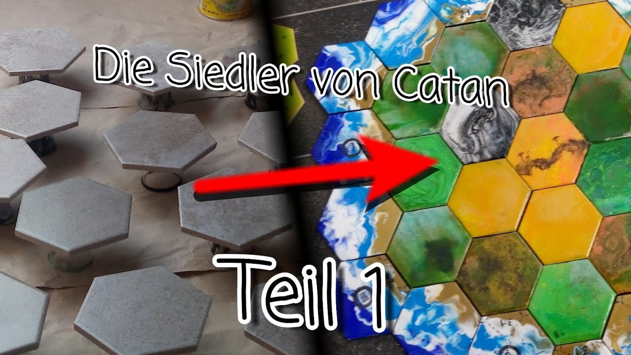 Ich bau mir die Siedler von Catan ~ Teil 1 - Das Spielbrett