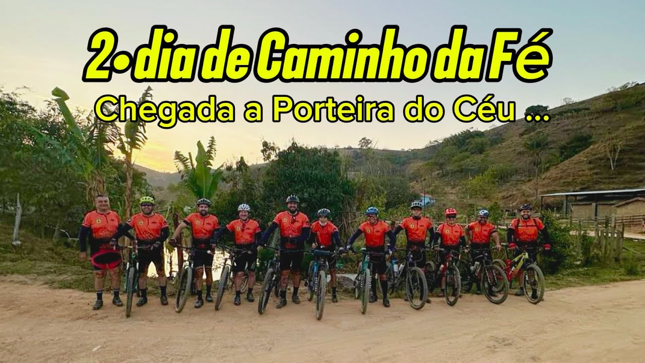 2• dia de Caminho da Fé. De Barra até Tocos do Mogi 🚴🏻‍♂️💨 🙏🏻 (Porteira do Céu) 