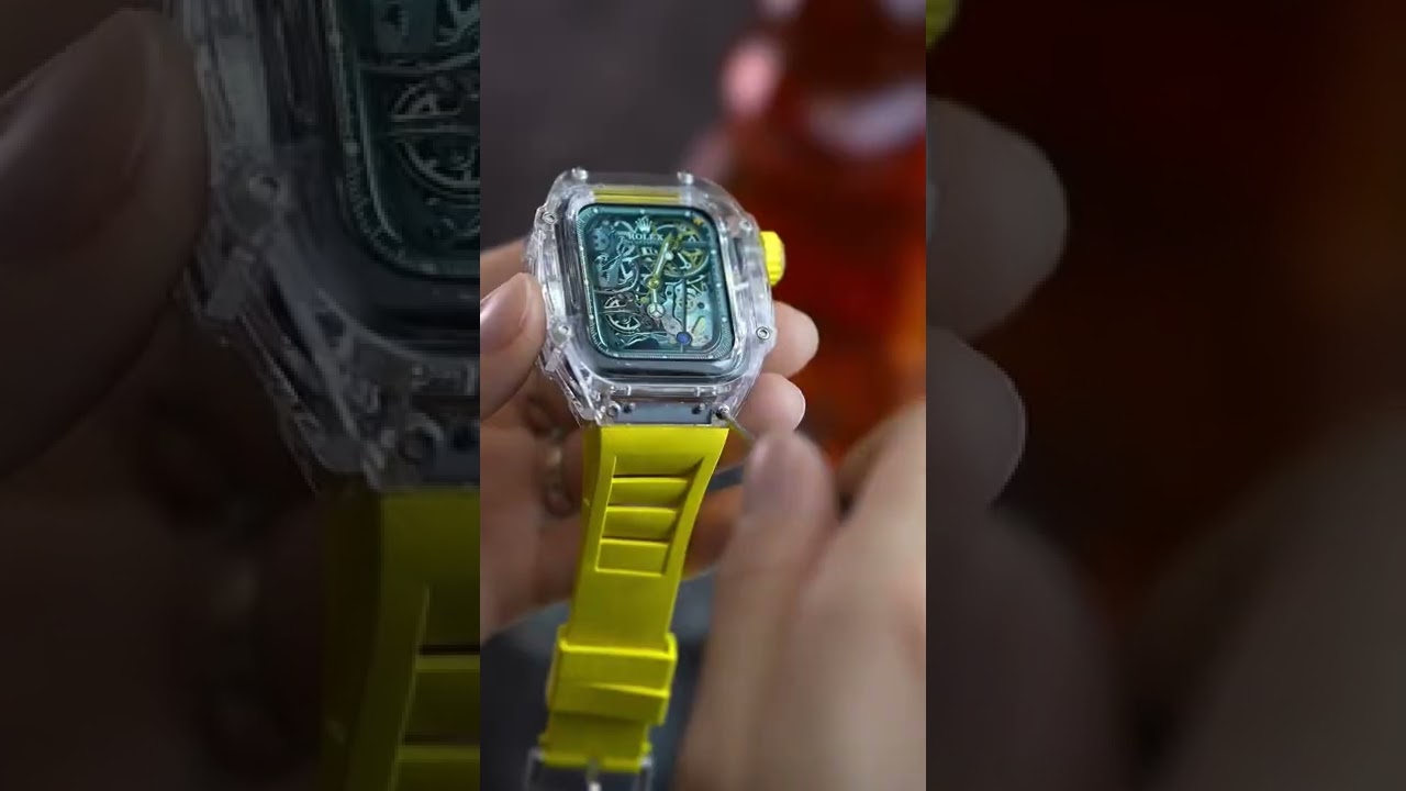Super Cool Apple Watch Case & Strap Applying! #shorts