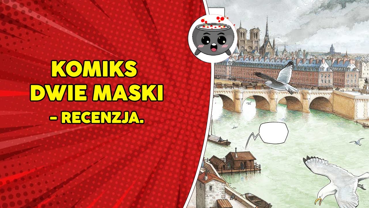 Komiks Dwie maski  - kr&oacute;tka recenzja.