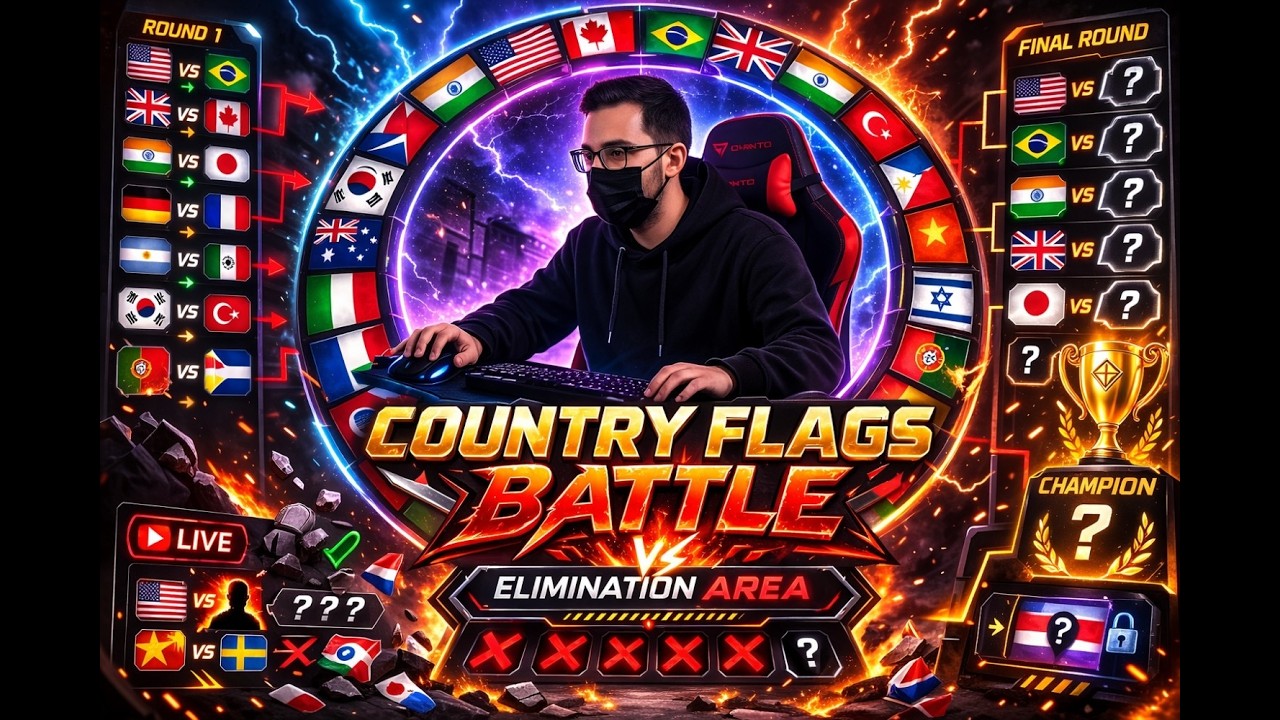 Learn country flags - 2026 geography 🌍 4.03.2026 live🔴