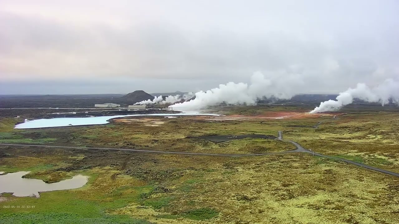 Reykjanesviti, May 31 2022 - 24 hours in 2 minutes
