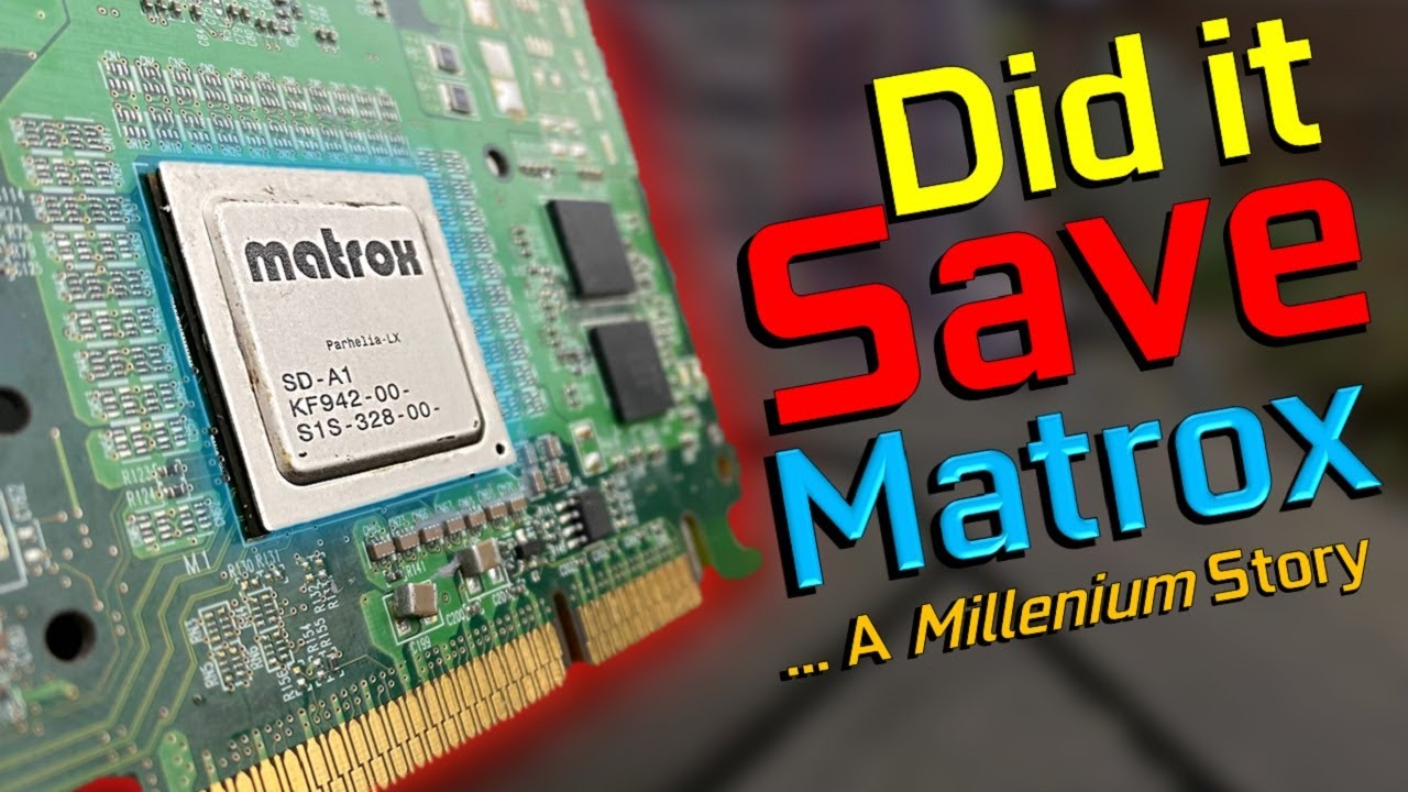 The Forgotten Matrox Millenium…