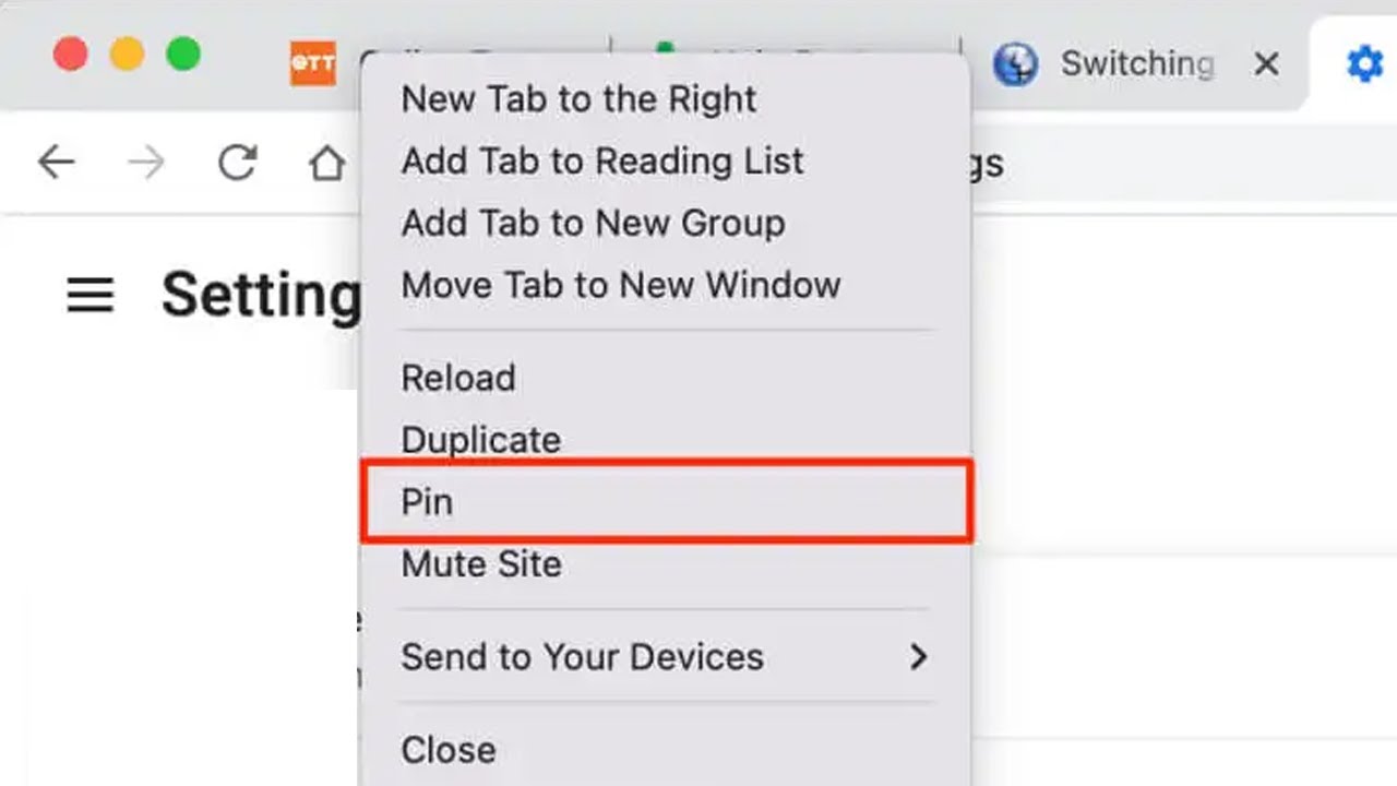 How to Pin Tabs in Chrome, Opera & Mozilla Firefox