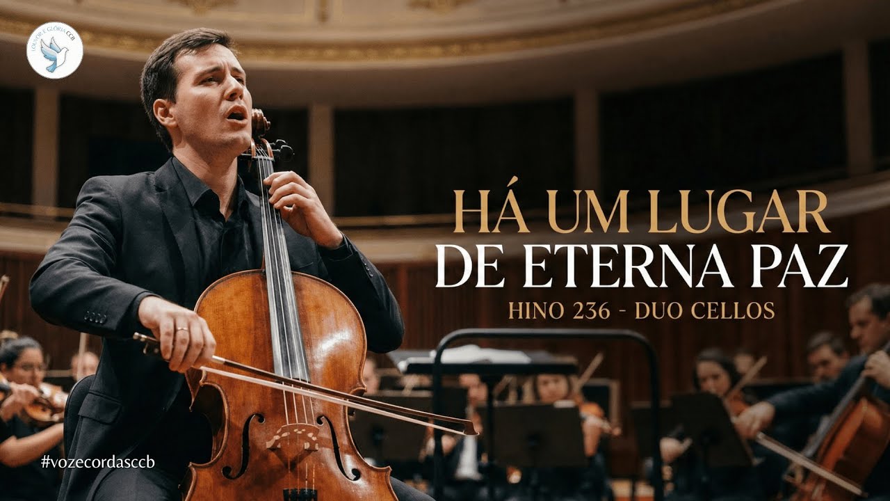 Há um Lugar de Eterna Paz - Hino 236 CCB Duo Cellos I COM LEGENDA