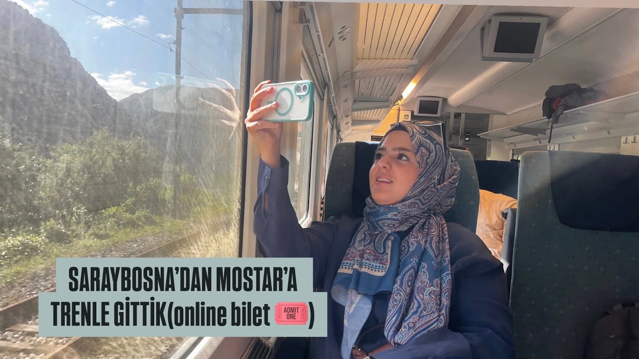 Saraybosna ‘dan Mostar’a Trenle Gittik 🚞#sarajevobosnia #mostar #saraybosna