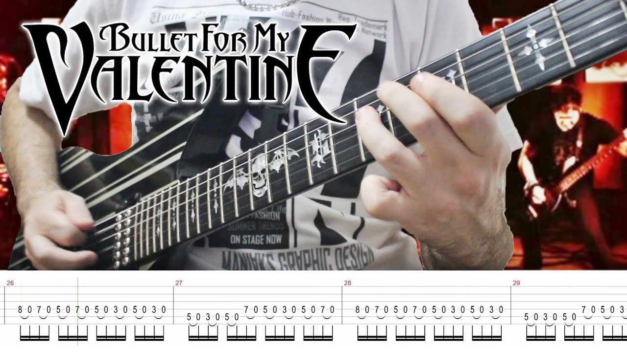Bullet For My Valentine - Your Betrayal (Guitar Cover + TABS)