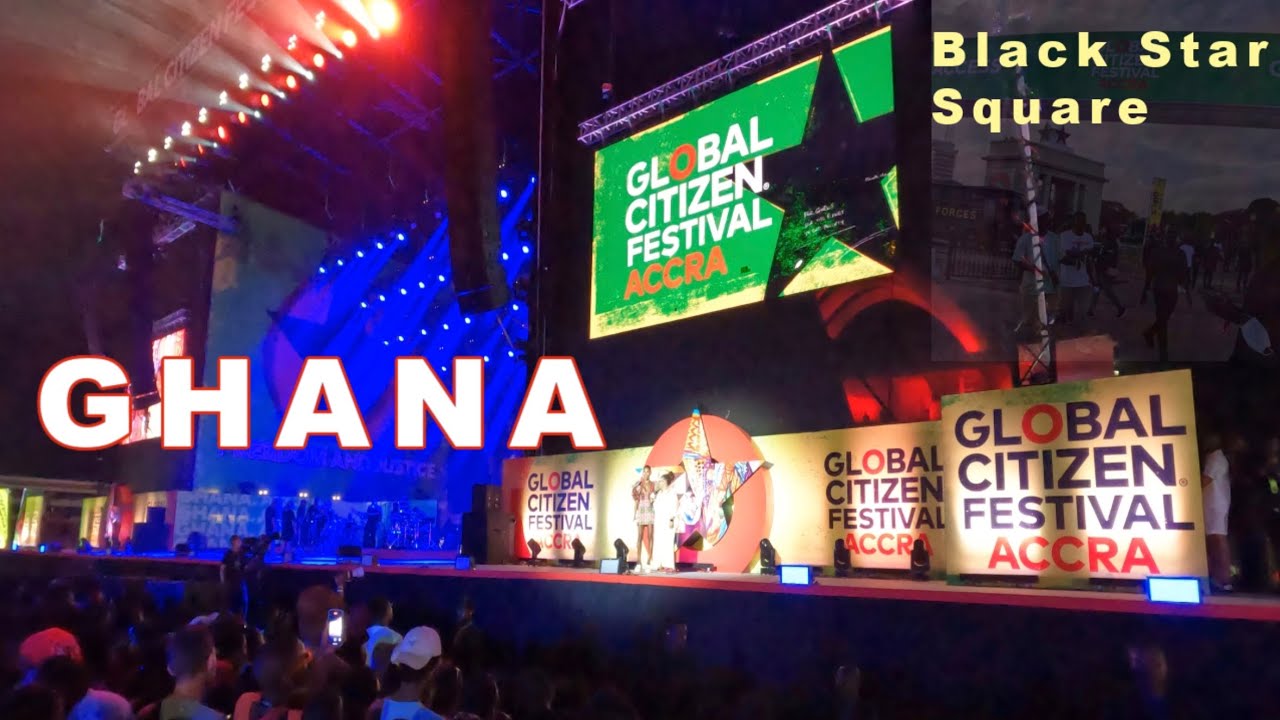 Global Citizen Festival 2022 caused  volcanic eruption in Ghana’s capital Accra - crowd’s reactions