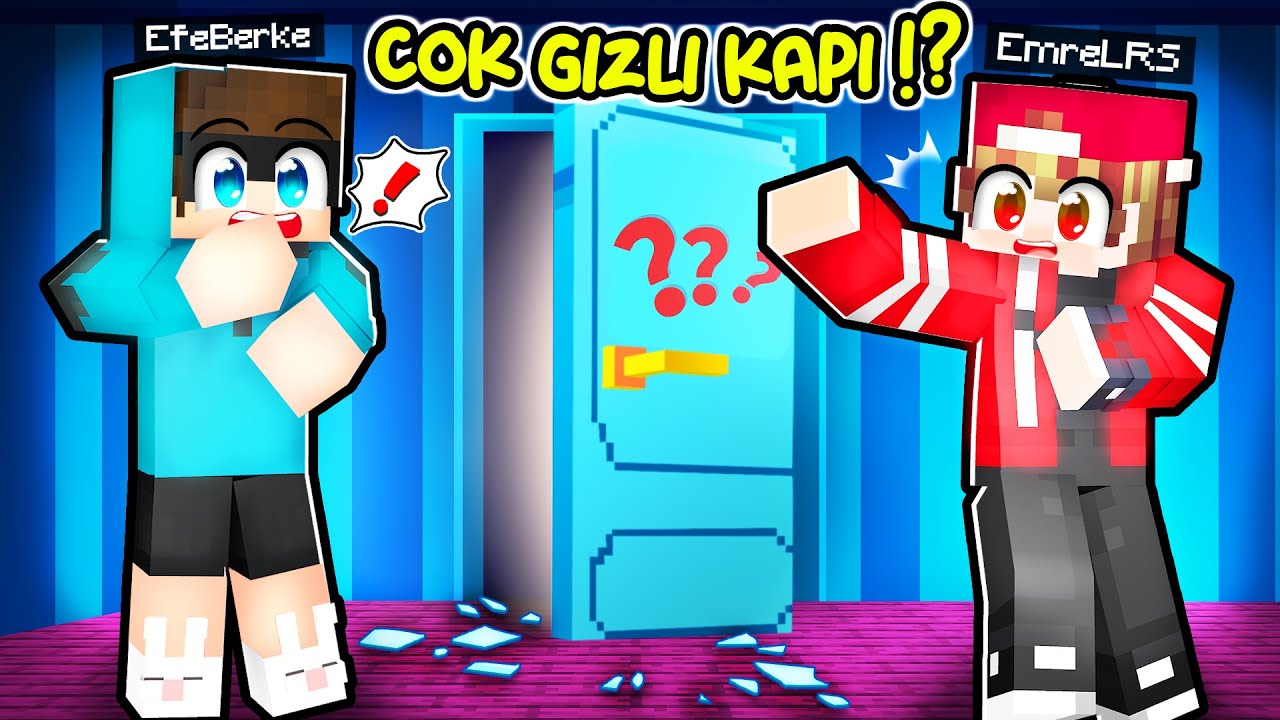 EVİMİZİN İÇİNDE ÇOK GİZLİ ODA BULDUK ! -Minecraft