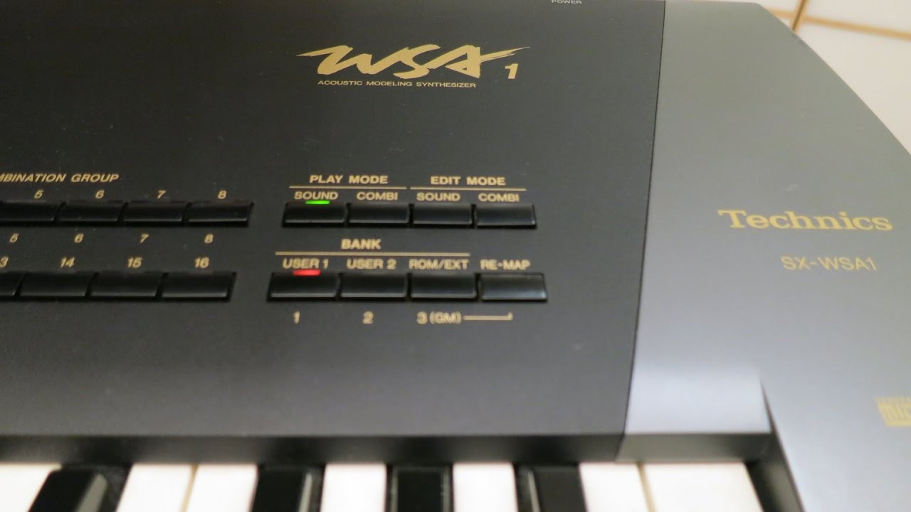 Best Ambient Synth Shootout #26: Technics WSA1- Song 1