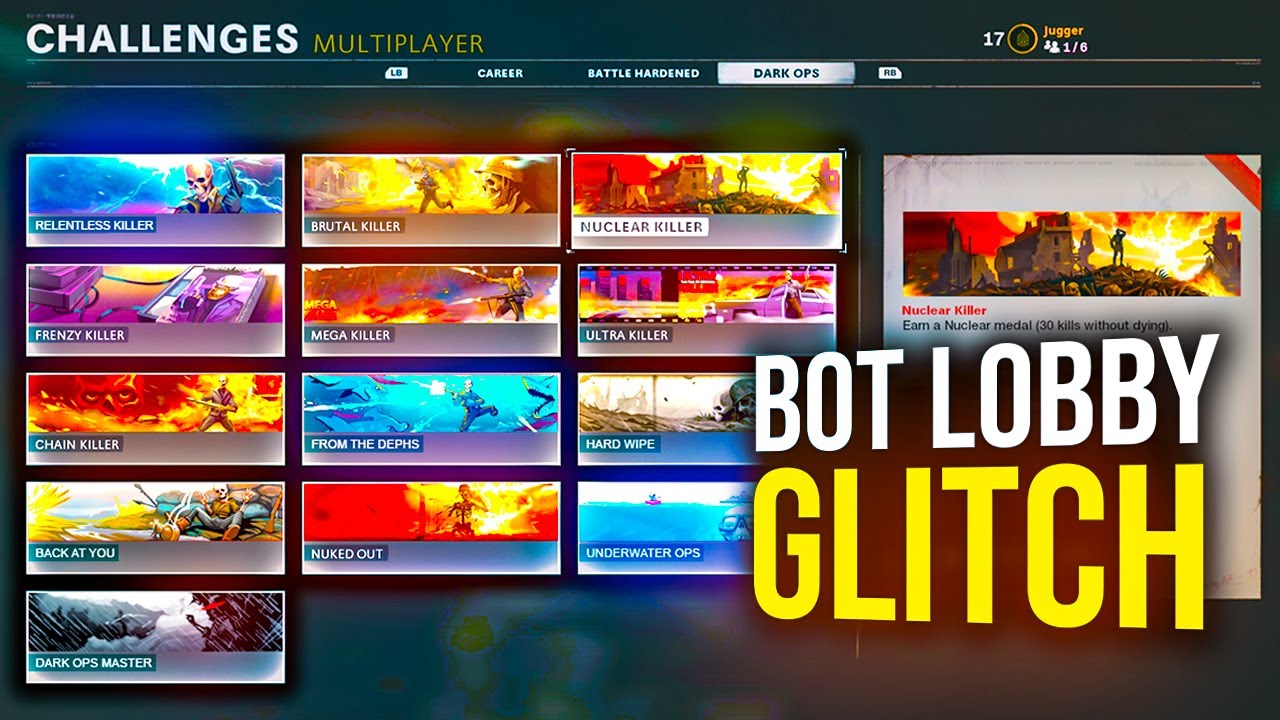How to UNLOCK ANY CHALLENGE in CUSTOM GAMES on Black Ops Cold War! (Cold War Bot Lobby Glitch)