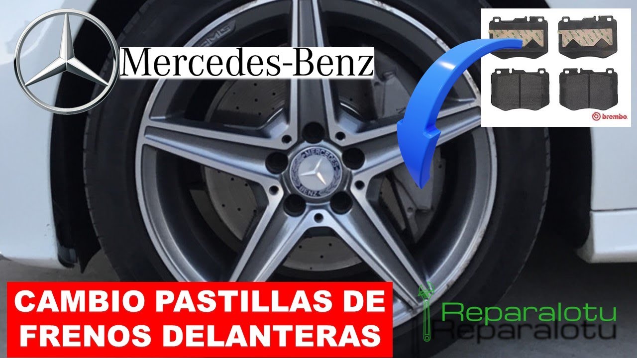 Cambio pastillas delanteras mercedes c300 w205 c205
