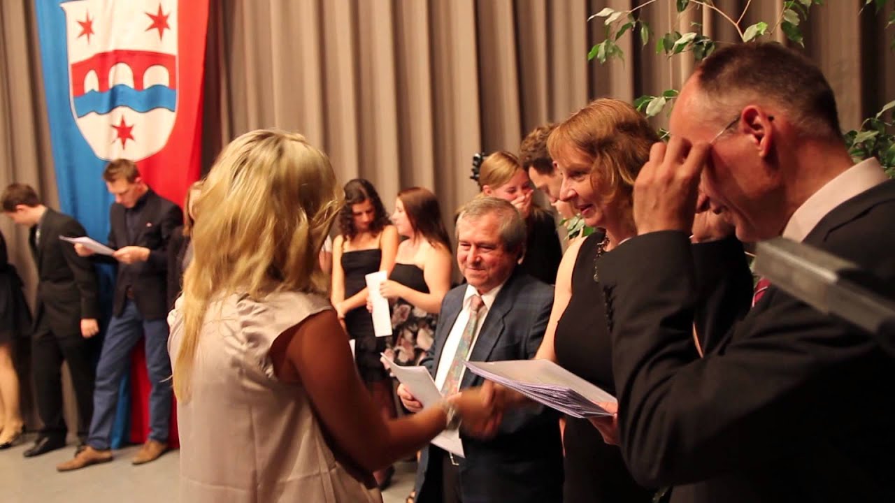 Zeugnisübergabe 13b Abiturfeier 2012 EGS
