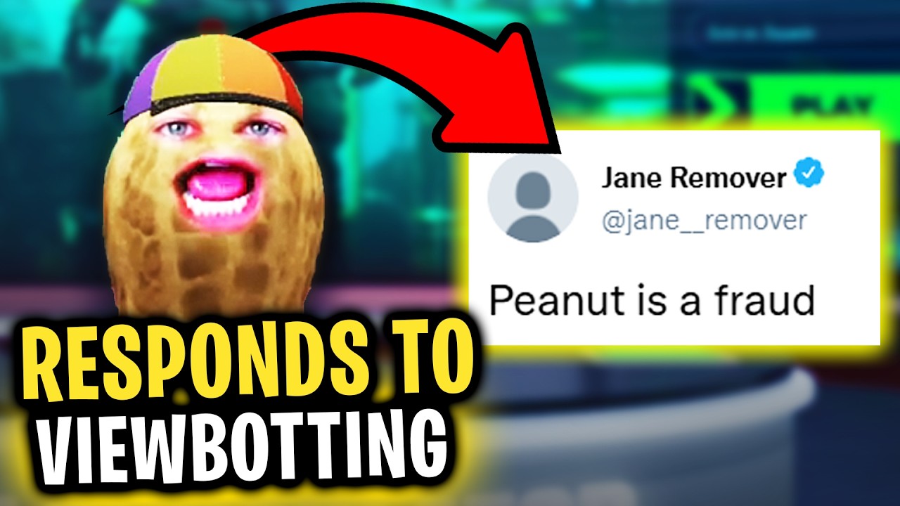 Peanut Responds to Viewbotting Accusations