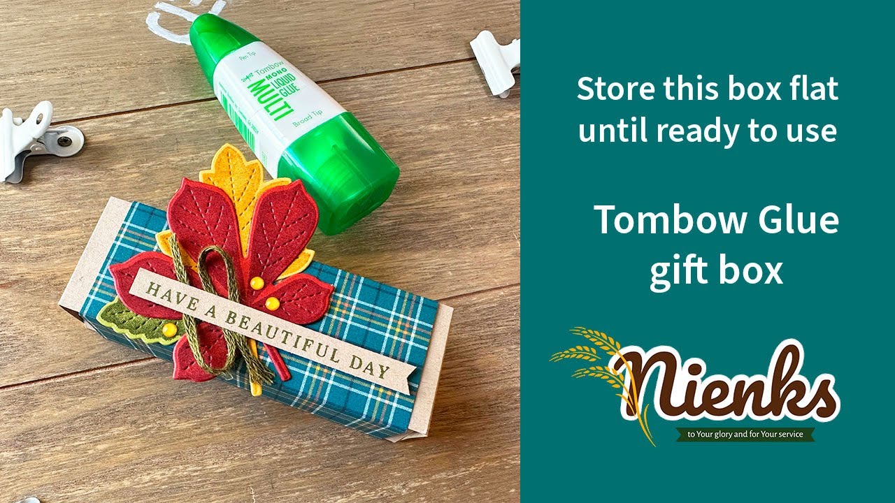 Tombow Liquid Glue Gift Box - Stores flat