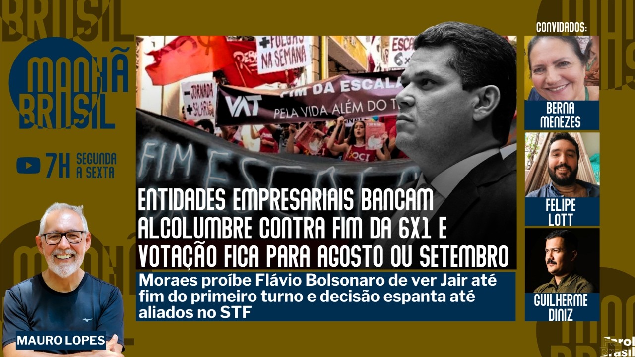 Bancado pela burguesia, Alcolumbre trava vota&ccedil;&atilde;o do fim da 6x1 que ser&aacute; em agosto ou setembro |14.7