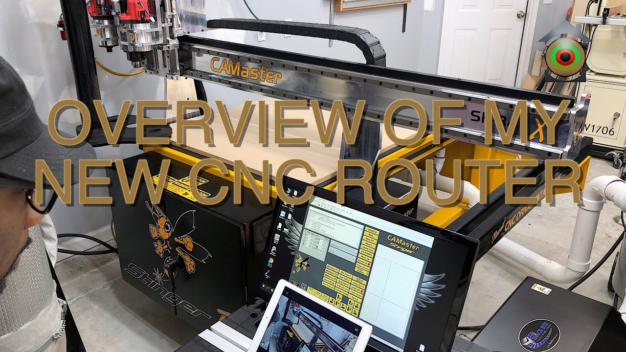 OVERVIEW OF MY NEW CAMASTER CNC ROUTER (IMPROVED AUDIO)