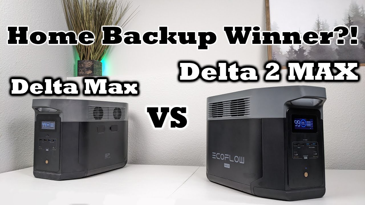 The NEW EcoFlow Delta 2 MAX - LFP Batteries - QUIET FANS - 1000 Watts of Solar - FULLY TESTED!