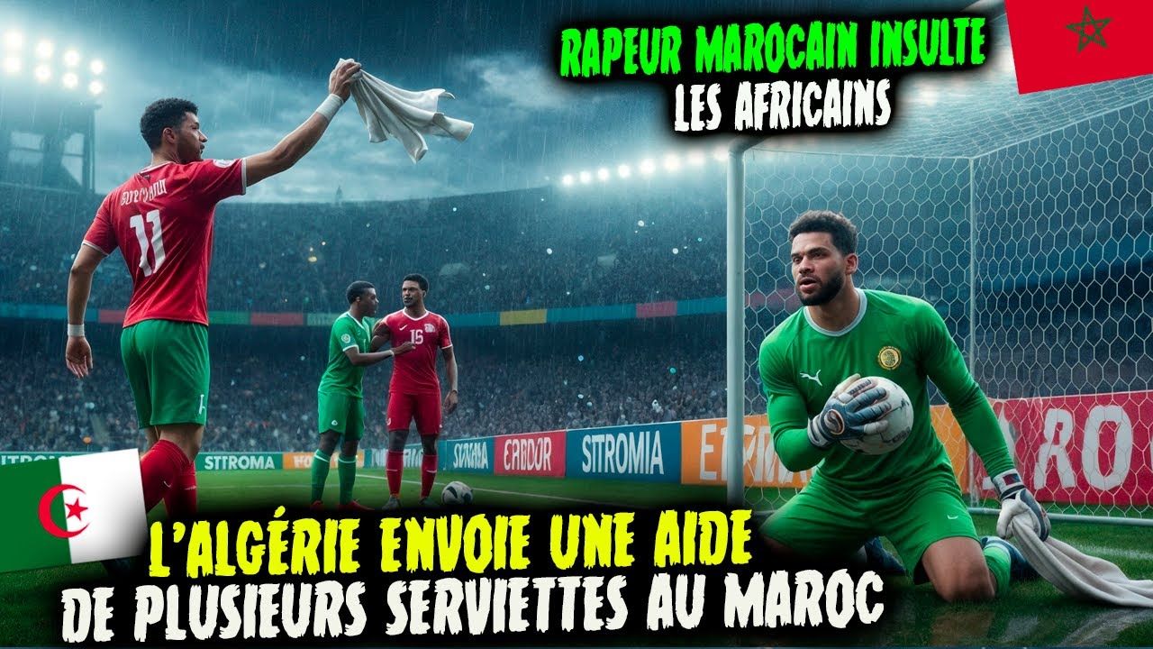 Pénurie de serviette au Maroc, l'Algérie envoie une Aide. Le Rappeur Lartiste insulte les Africains