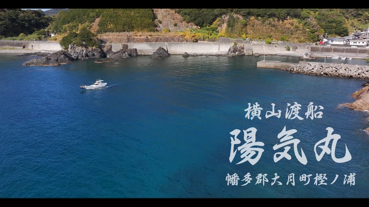 大月町樫ノ浦　横山渡船　陽気丸