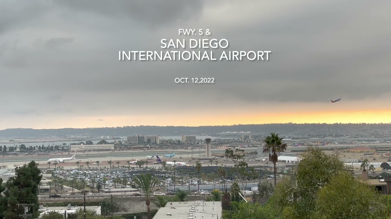 Let's see What's Going on at The Airport!  @San Diego Airport