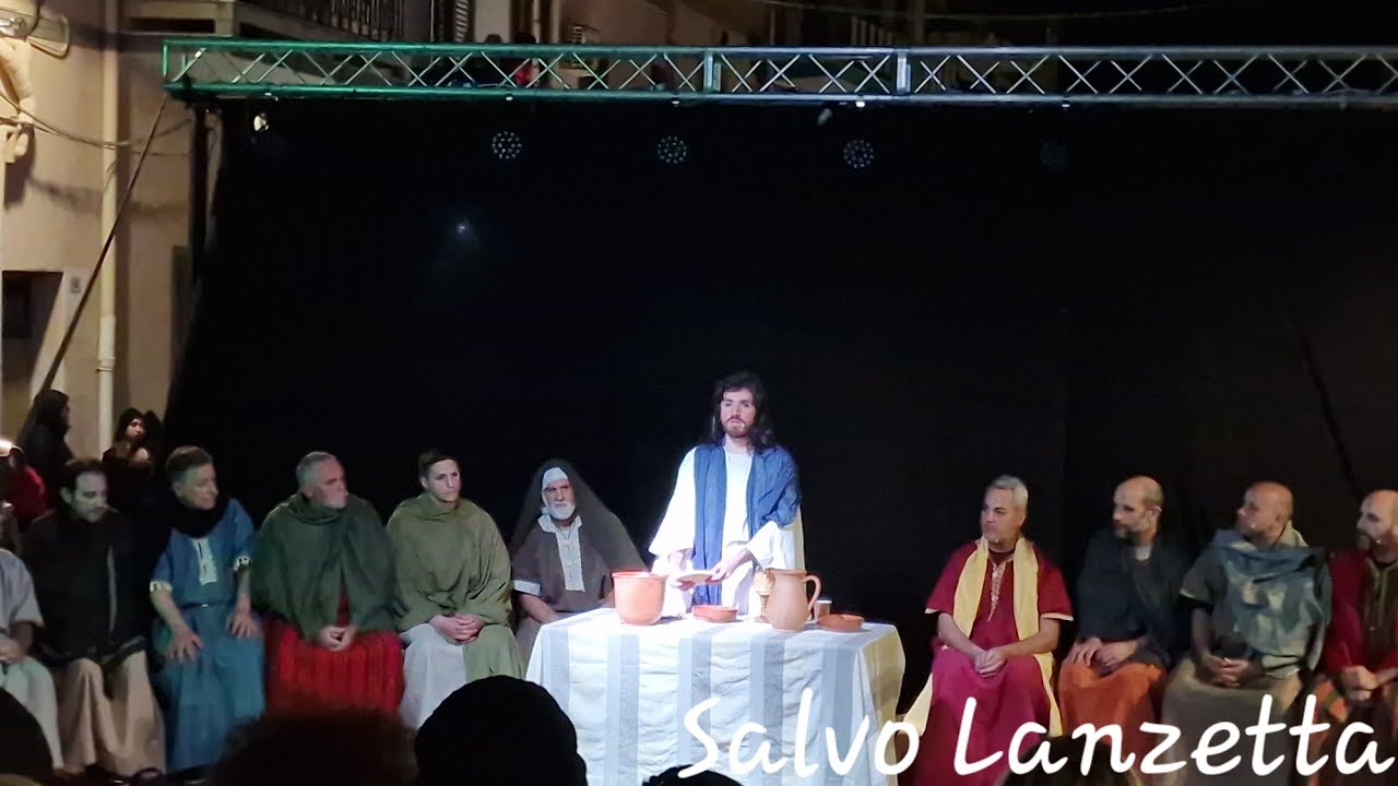 CAPACI (PA) - RAPPRESENTAZIONE TEATRALE - LA PASSIONE DI CRISTO (4K) 05/04/2023 (1° PARTE)
