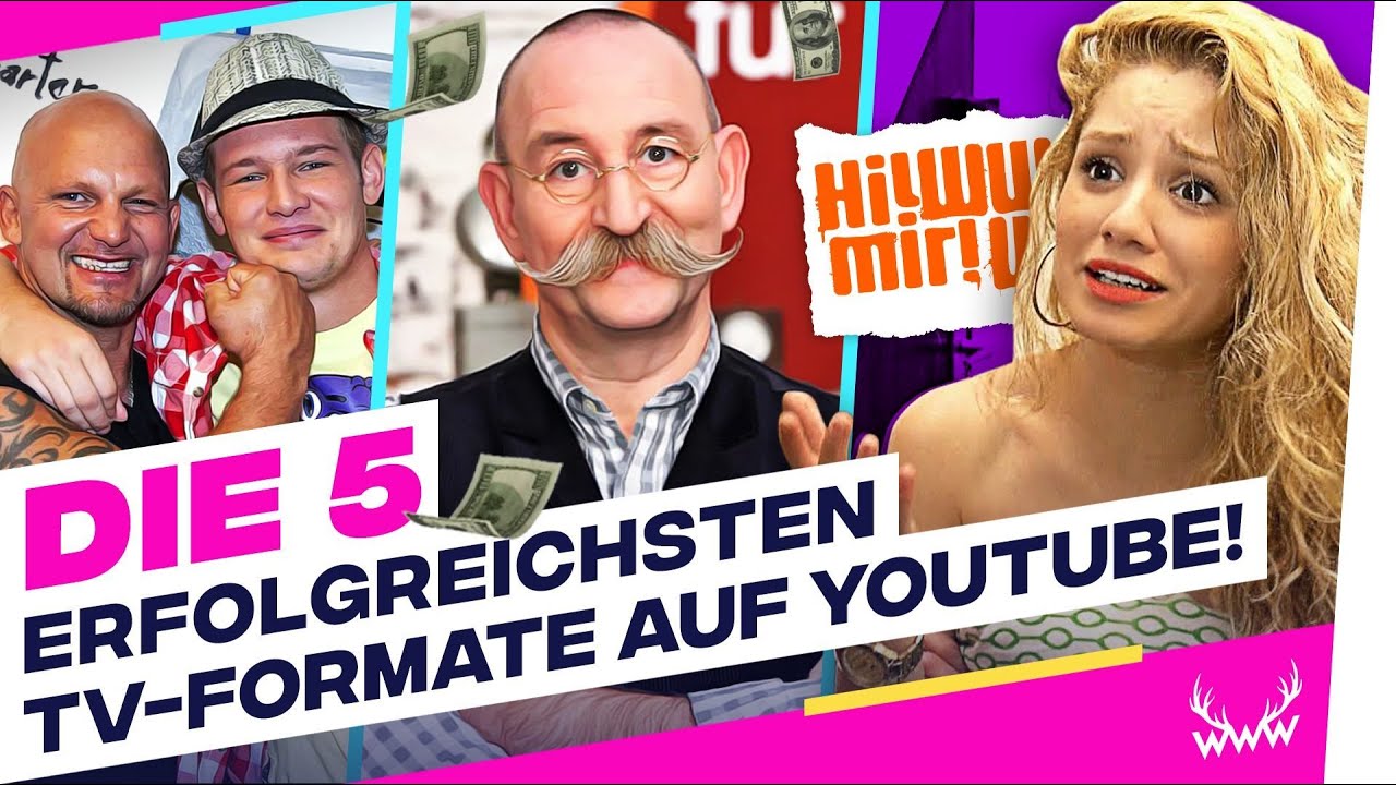 Die 5 ERFOLGREICHSTEN TV-Formate auf YouTube! | TOP 5