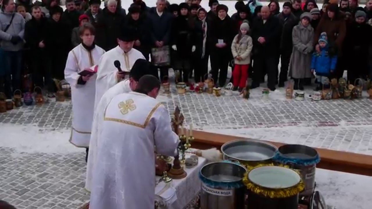 Освячення води Парафія Кирила і Методія   Йордан 2016