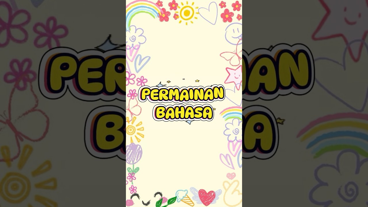 Permainan Bahasa #tekaperkataan #aktiviti #santai  #lawak #sekolah