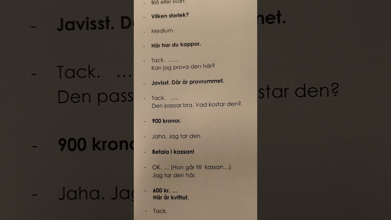 I klädaffären