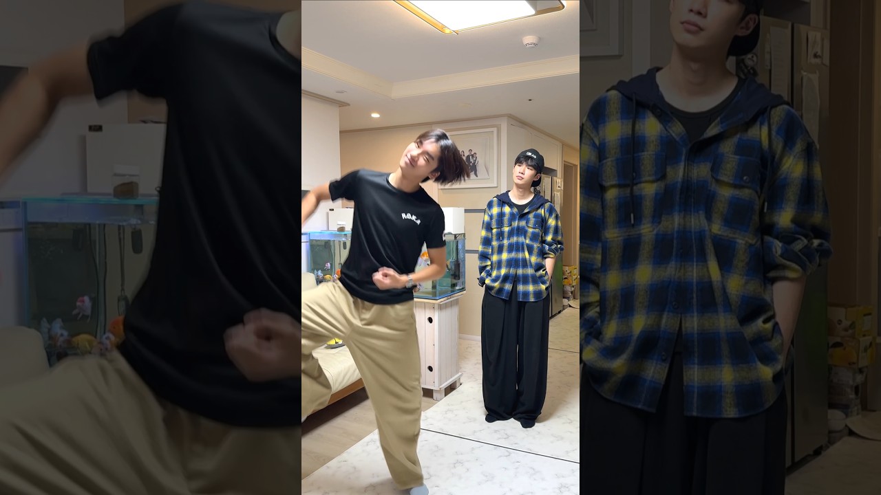 동생이 춤을 연습해 왔는데&hellip;🥲