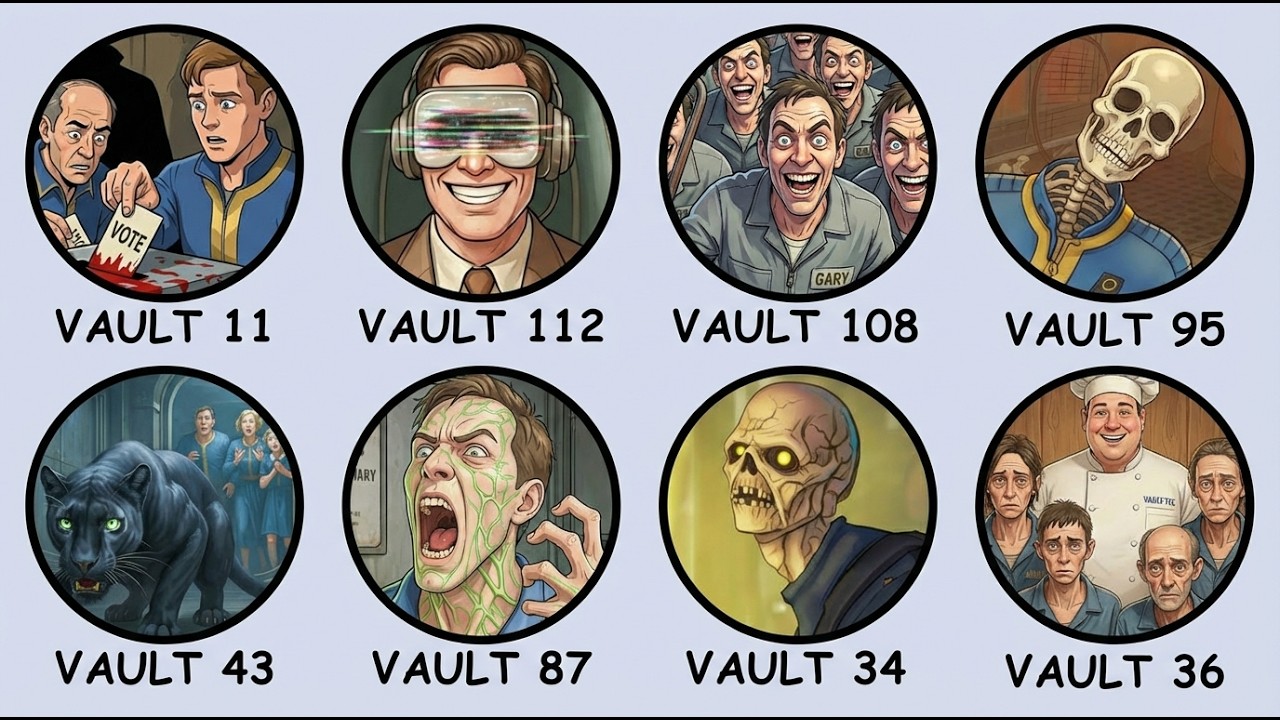 Every Vault Experiment In Fallout to Fall Asleep to