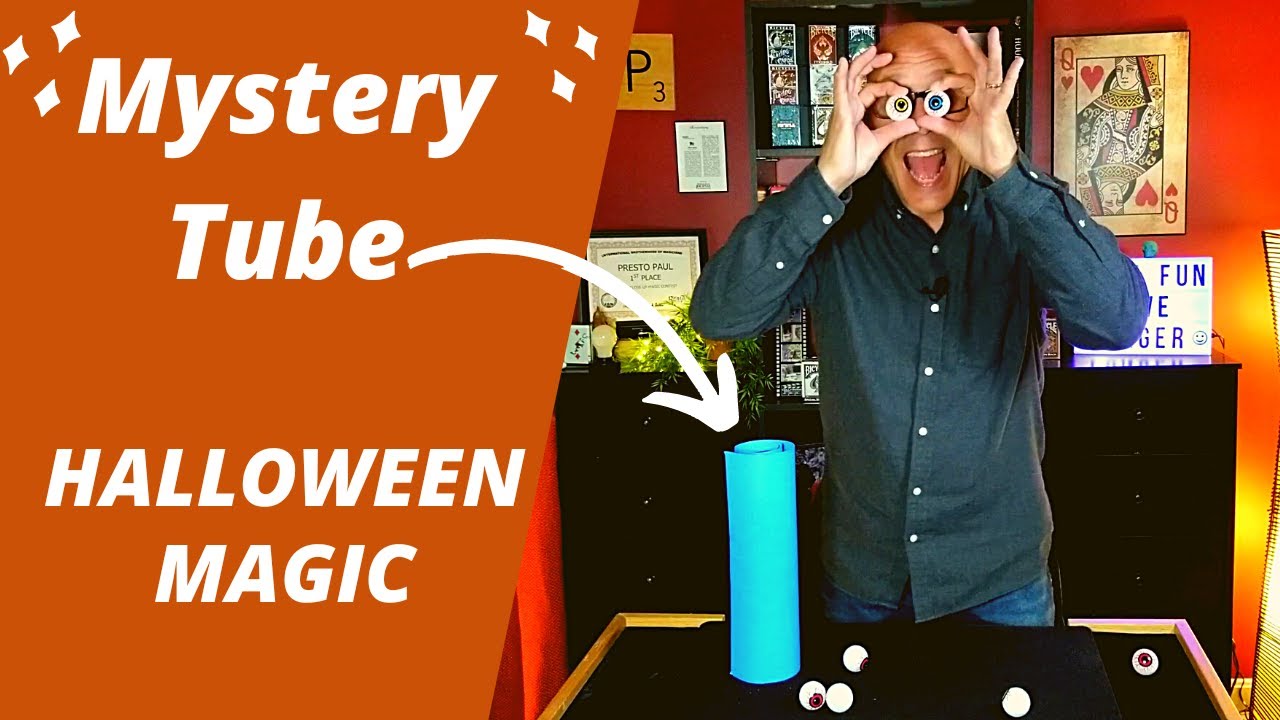 Mystery Tube Magic Trick Secret | Magic Trick You Can Do and make | Halloween Magic Trick 2022