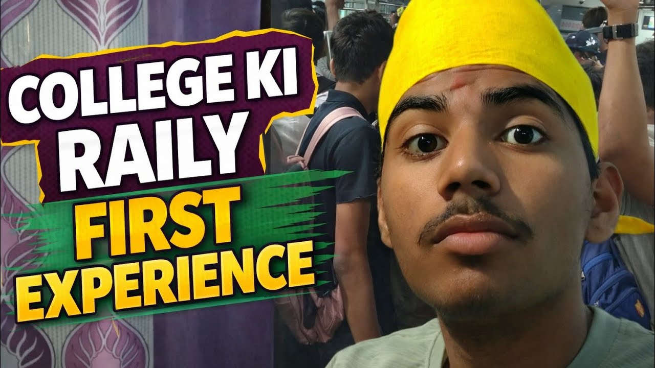 Aaj college ki raily m first time experience kiya 😄💗#dailyvlog #personalvlog #lifestyle #college 