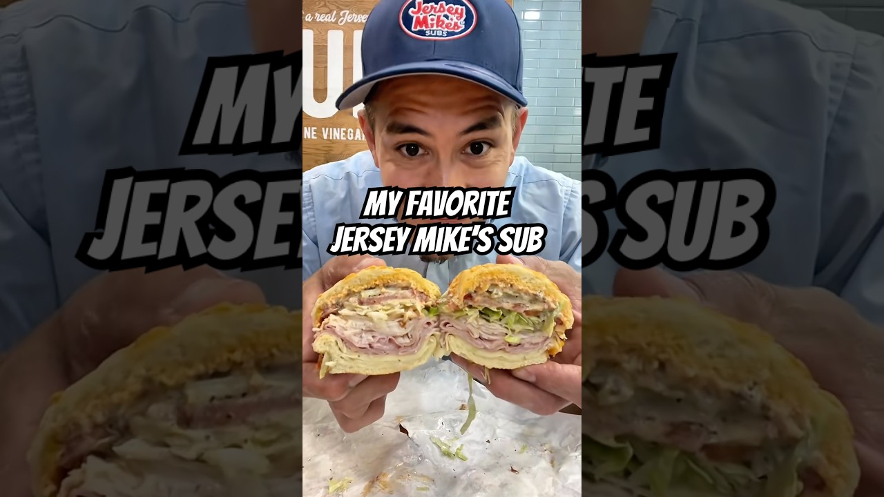 My FAVORITE Jersey Mike&rsquo;s Order 🔥💯 What you think?! #jerseymikes  #shorts #food