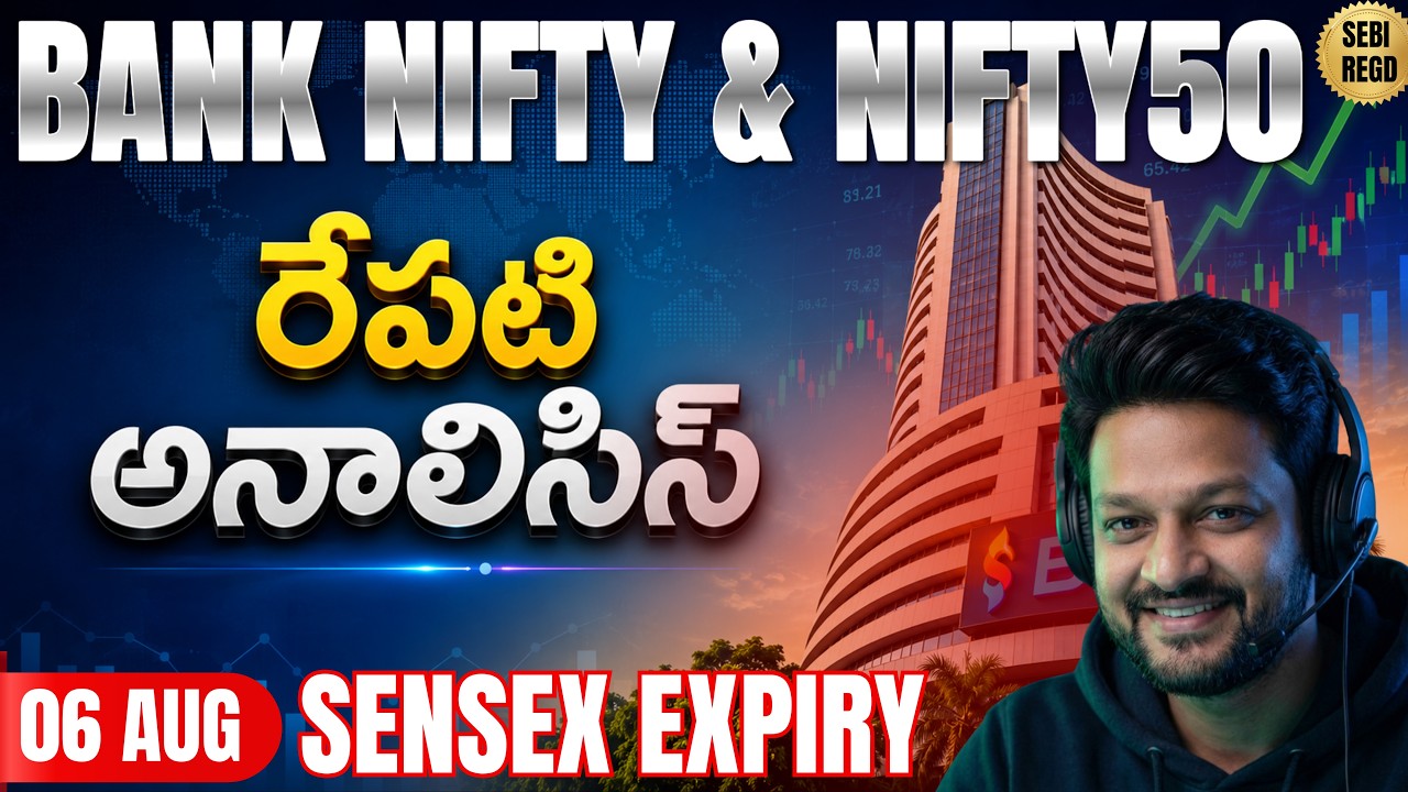 Daily Market Analysis: Bank Nifty Prediction | Nifty 50 Pre & Post-Market Analysis #telugutraders