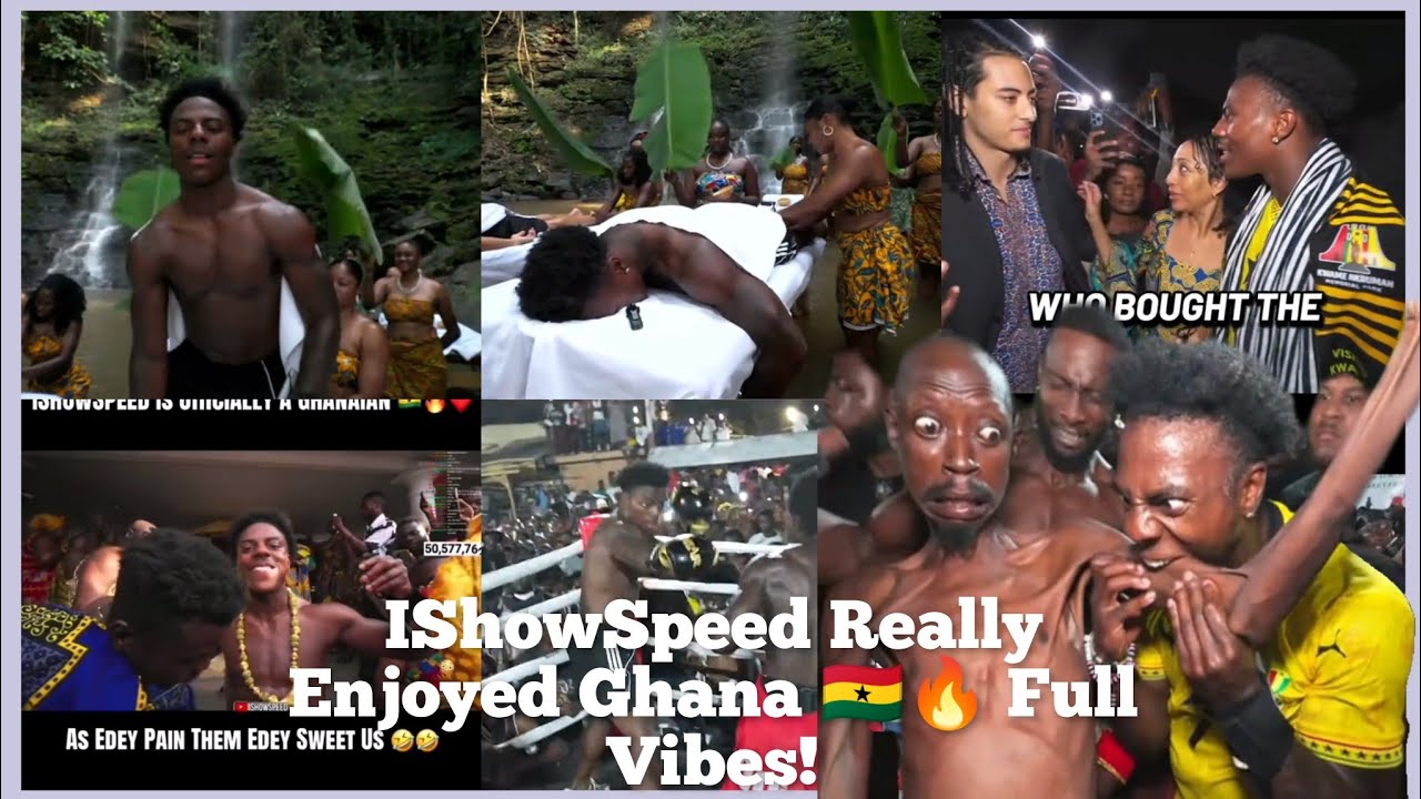 IShowSpeed Really Enjoyed Ghana 🇬🇭🔥 Full Vibes!