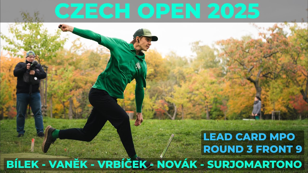 CZECH OPEN 2025 | Lead Card MPO - Round 3 | Front 9 | Bílek, Vaněk, Vrbíček, Novák, Surjomartono
