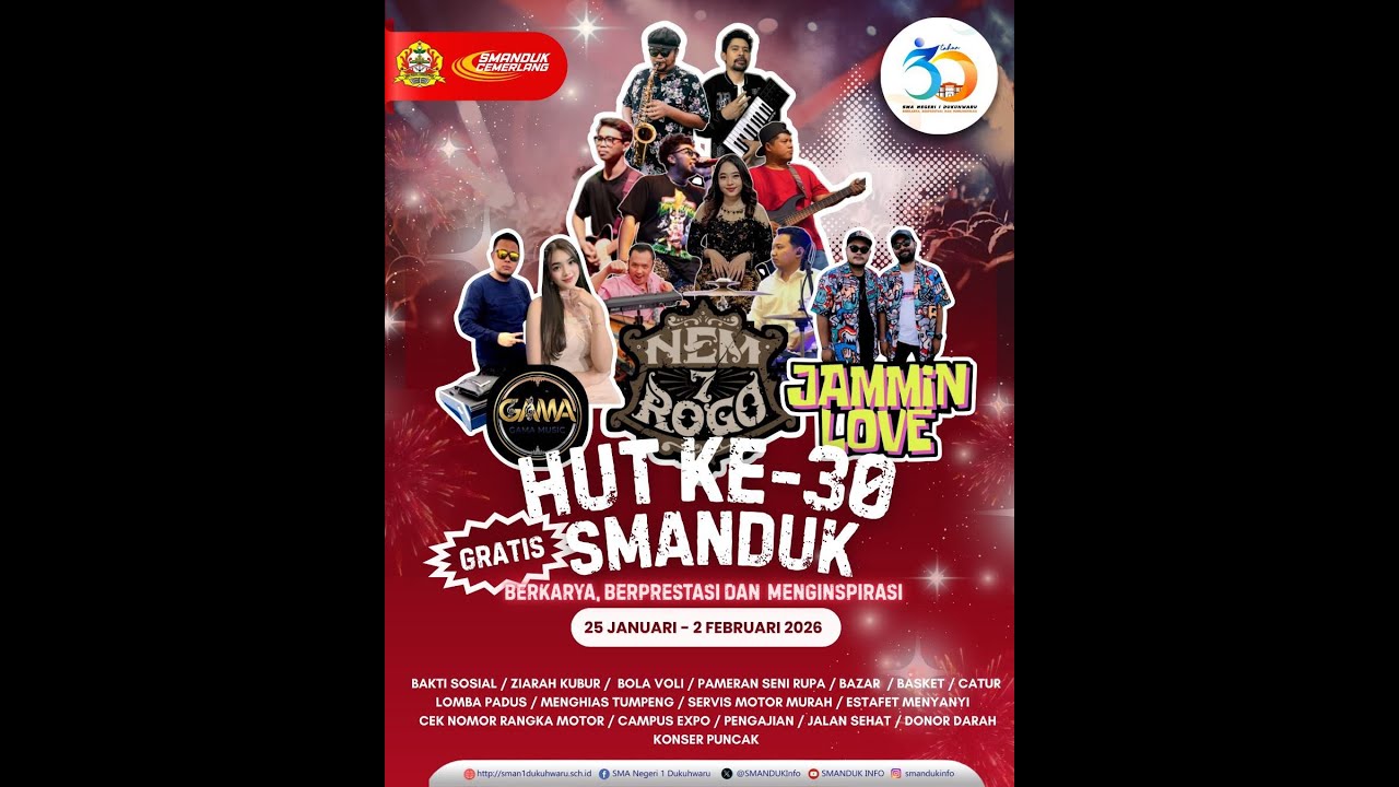 Day-1 HUT SMAN 1 Dukuhwaru Ke-30