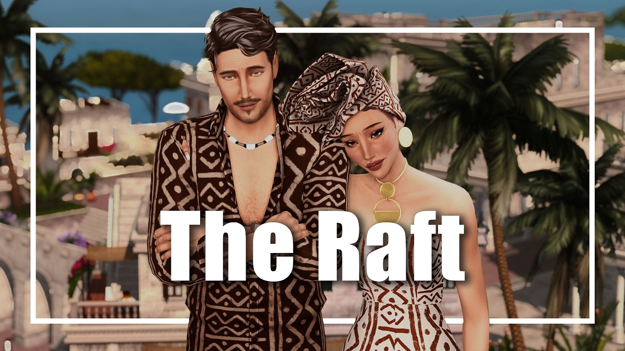 The Raft. Отпуск. Sims 4