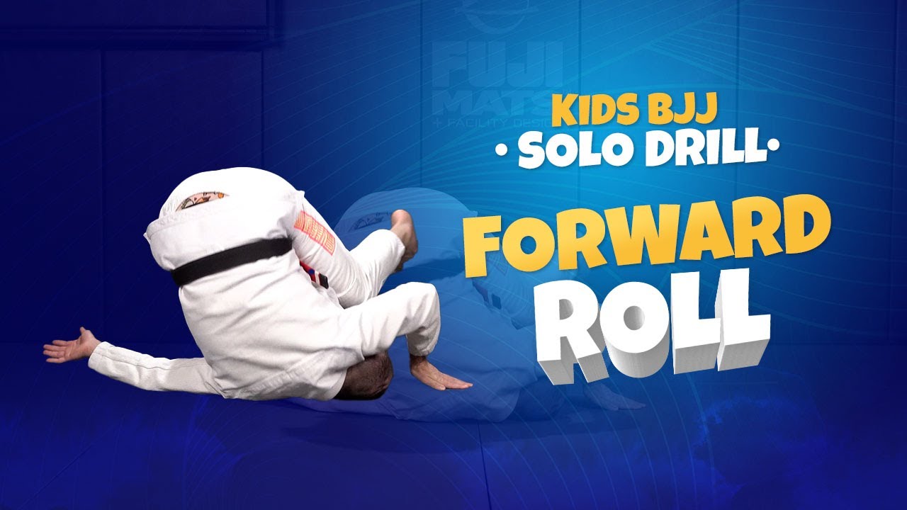 Forward Roll for Martial Arts - Solo BJJ Drills for Kids