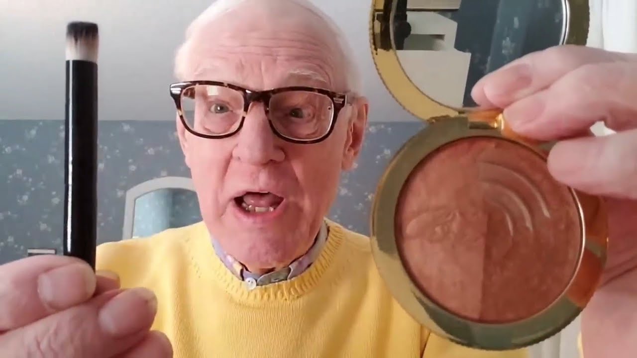 ASMR Grandpa 40 Minute Doing Your Makeup for Sleep TAPPING EXTRAVAGANZA!💄