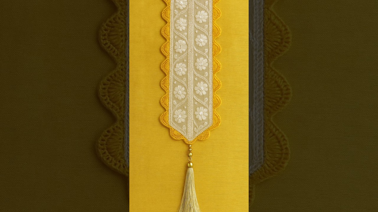 bache hue lace se banaye gale(neck) ka patch !✨ || #patch #neck #lace