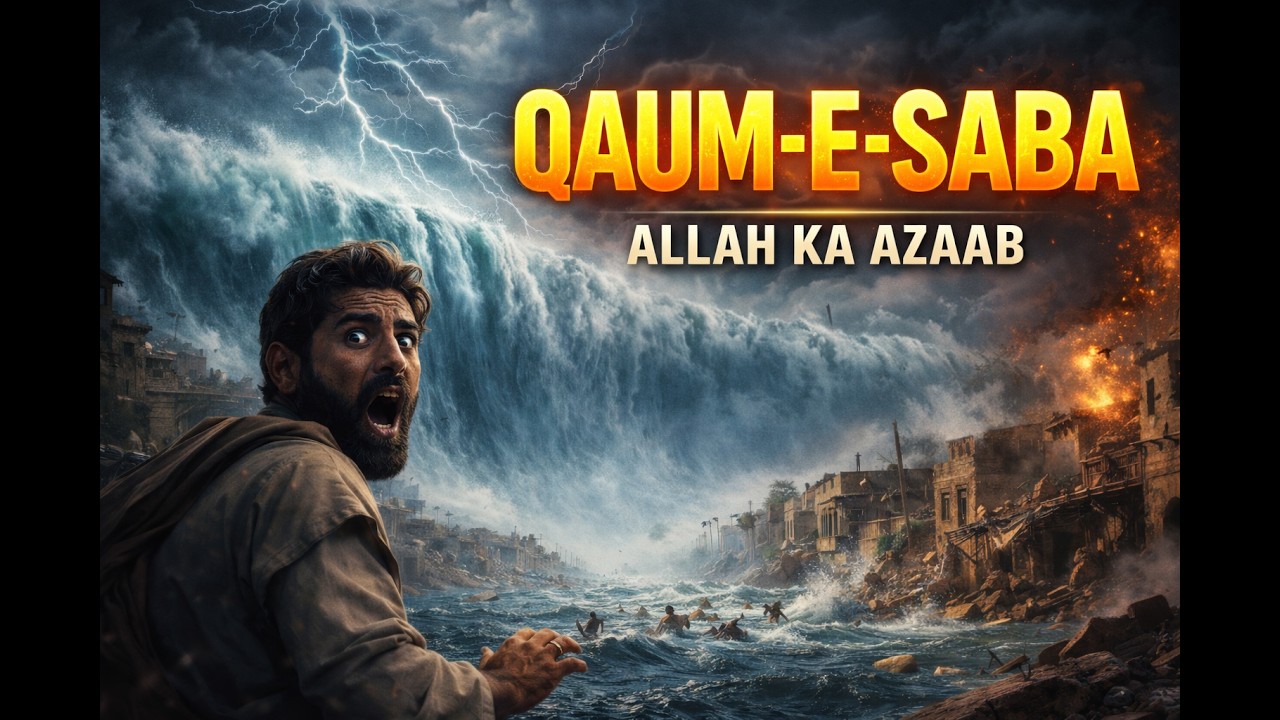 Jab Allah Ka Azaab Aya… Qaum-e-Saba Ko Sailab Ne Kaise Mita Diya?