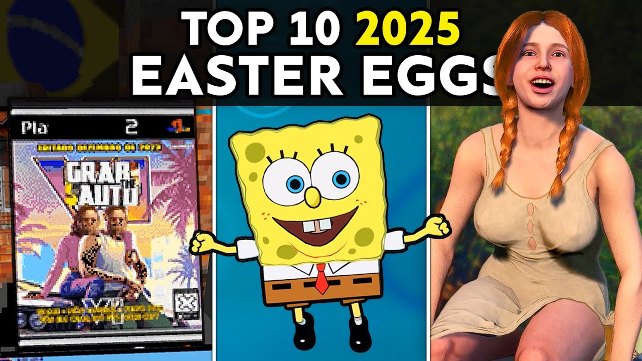 Top 10 Video Game Easter Eggs & Secrets of 2025